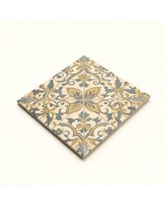 Portas Savona Hex 9 '' X 10 '' Porcelain Patterned Wall & Floor Tile (synthetic illustration; no displayed measurements)