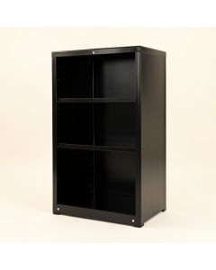 Steel Storage Cabinet 5 Shelf Metal Storage Cabinet With 4 Adjustable Shelves (synthetic illustration; no displayed measurements)