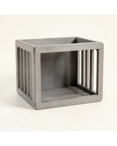 Moss Brook Empty Furniture-Style Pet Crate - Gray (synthetic illustration; no displayed measurements)