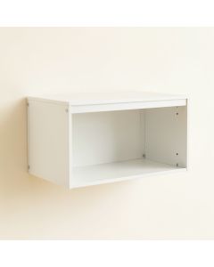 Dawn Arc Wall-Mounted Shelf (synthetic illustration; no displayed measurements)