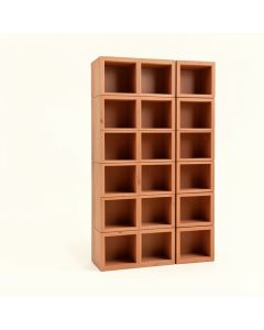 Dune Bridge Empty Vertical Garden Frame - Terracotta (synthetic illustration; no displayed measurements)