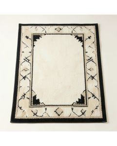 Tampico Hand-Tufted Wool Ivory/Black Area Rug (synthetic illustration; no displayed measurements)