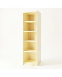Cove Bridge Narrow Cubby Tower - Ivory (synthetic illustration; no displayed measurements)