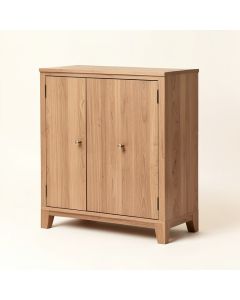 Wilfredo Solid Wood 2 - Door Accent Cabinet (synthetic illustration; no displayed measurements)