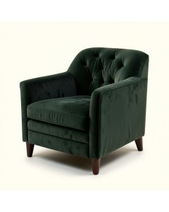 Esmund 20 '' Wide Tufted Velvet Side Chair (synthetic illustration; no displayed measurements)