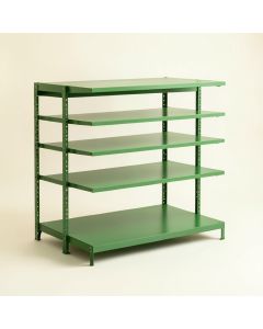 Ash Bridge Desktop Shelving Unit - Green (synthetic illustration; no displayed measurements)