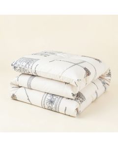 Cainhoe 7 Piece Printed Seersucker Comforter Set (synthetic illustration; no displayed measurements)