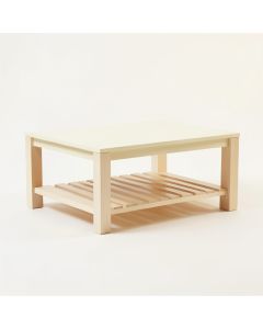 Pine Dell Coffee Table - Cream (synthetic illustration; no displayed measurements)