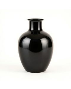 Field Crest Empty Decorative Vase - Black (synthetic illustration; no displayed measurements)