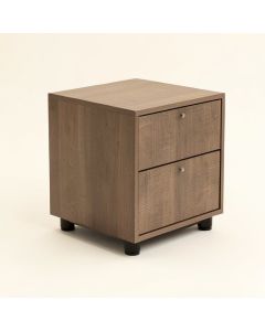 Yumiko 2 Drawer End Table (synthetic illustration; no displayed measurements)