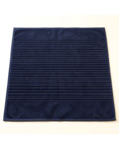 Meadow Dale Bath Mat - Navy (synthetic illustration; no displayed measurements)