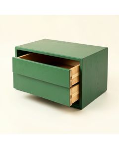 Flint Bridge Small-Parts Storage Drawer Cabinet - Green (synthetic illustration; no displayed measurements)