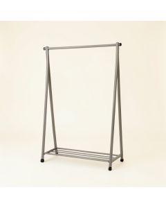 Heath Bend Empty Garment Rack - Gray (synthetic illustration; no displayed measurements)
