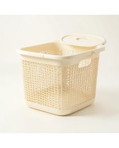 Vale Crest Laundry Hamper - Ivory (synthetic illustration; no displayed measurements)