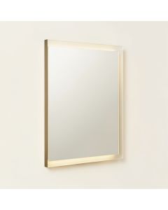 Noemi Modern & Contemporary Frameless Lighted Wall Mounted Mirror (synthetic illustration; no displayed measurements)
