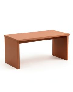 Heath Bridge Desktop Monitor Riser - Terracotta (synthetic illustration; no displayed measurements)