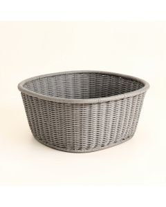 Bay Bridge Empty Storage Basket - Gray (synthetic illustration; no displayed measurements)