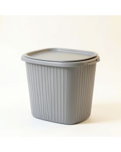 Dune Crossing Laundry Hamper - Gray (synthetic illustration; no displayed measurements)
