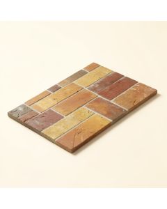 Barbados 5 '' X 10 '' Ceramic Brick Look Tile (synthetic illustration; no displayed measurements)