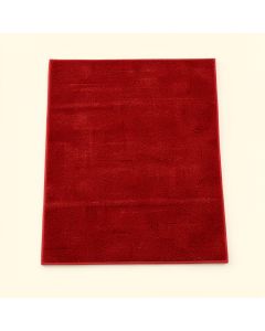 Leonora Textured Power Loom Red Rug (synthetic illustration; no displayed measurements)