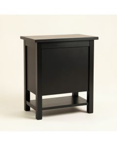 Oak Dale Freestanding Laundry Folding Counter - Black (synthetic illustration; no displayed measurements)