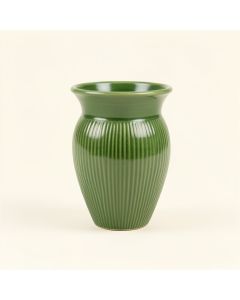 Summit Arc Empty Decorative Vase - Green (synthetic illustration; no displayed measurements)