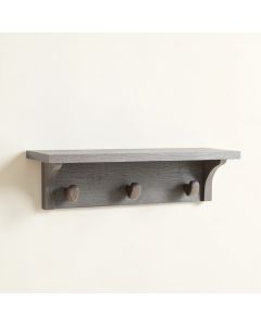 Cove Brook Wall-Mounted Entryway Organizer Shelf - Gray (synthetic illustration; no displayed measurements)