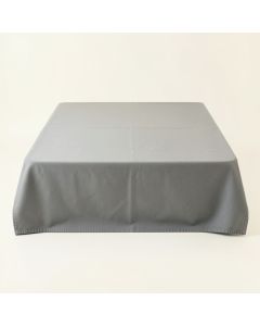 Bay Falls Flat Bed Sheet - Gray (synthetic illustration; no displayed measurements)