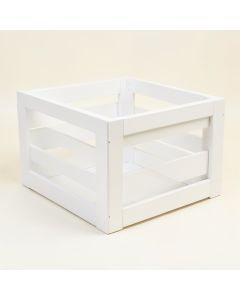Cove Dale Empty Furniture-Style Pet Crate - White (synthetic illustration; no displayed measurements)