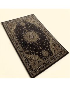 Cedric Oriental Black Area Rug Set (synthetic illustration; no displayed measurements)