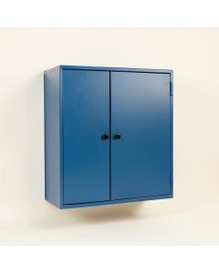 Birch Bend Wall-Mounted Entry Cabinet - Blue (synthetic illustration; no displayed measurements)