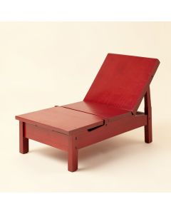 One Arm Recessed Right-Arm Chaise Lounge (synthetic illustration; no displayed measurements)