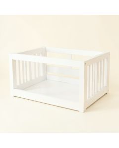 Hill Arc Empty Furniture-Style Pet Crate (synthetic illustration; no displayed measurements)