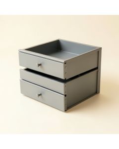 Briar Crest Under-Desk Drawer Unit - Gray (synthetic illustration; no displayed measurements)