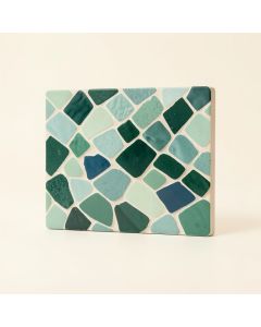 Delphi Alula 1 '' X 2 '' Ceramic Novelty Mosaic Tile (synthetic illustration; no displayed measurements)