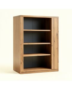 Augustus 25.62 '' H X 60 '' W Etagere Bookcase (synthetic illustration; no displayed measurements)