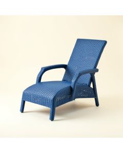 Aspen Branch Outdoor Lounge Chair - Blue (synthetic illustration; no displayed measurements)