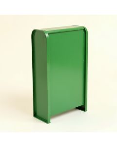 Alder Crest Narrow Outdoor Storage Bench - Green (synthetic illustration; no displayed measurements)