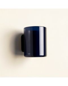 Dawn Dale Wall Sconce Mounted On A Plain Wall - Navy (synthetic illustration; no displayed measurements)