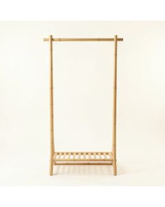 Pine Brook Empty Garment Rack - Beige (synthetic illustration; no displayed measurements)