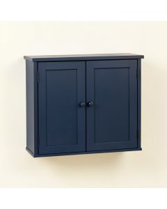 Brook Branch Wall-Mounted Entry Cabinet - Navy (synthetic illustration; no displayed measurements)