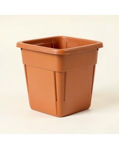 Moss Bridge Closed Garden Compost Bin - Terracotta (synthetic illustration; no displayed measurements)
