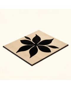 Ceron Fleur De Lis Welcome Sassafras Switch 22 In . X 10 In . Non-Slip Outdoor Door Mat (synthetic illustration; no displayed measurements)