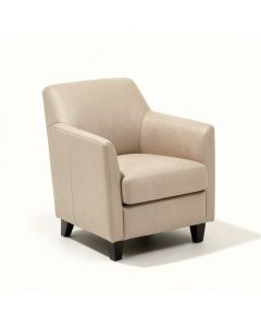 Loera Upholstered Parsons Chair In Beige (synthetic illustration; no displayed measurements)
