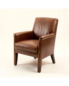 Rosborough Genuine Upholstered Dining Chair (synthetic illustration; no displayed measurements)