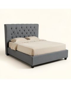 Braeburn Queen Tufted Upholstered Standard Bed (synthetic illustration; no displayed measurements)
