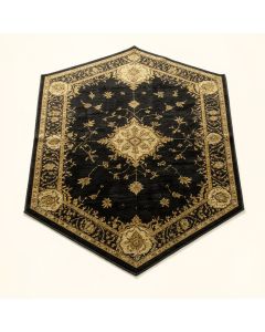 Clarence Black/Gold Rug (synthetic illustration; no displayed measurements)
