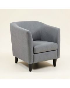 Parsons Upholstered Chair In Gray (synthetic illustration; no displayed measurements)