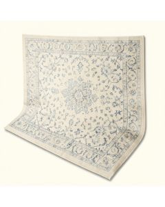Elson Oriental Ivory/Blue Area Rug (synthetic illustration; no displayed measurements)