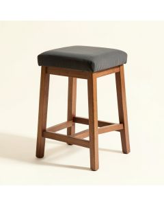 Hort Solid Wood 25 '' Counter Stool (synthetic illustration; no displayed measurements)